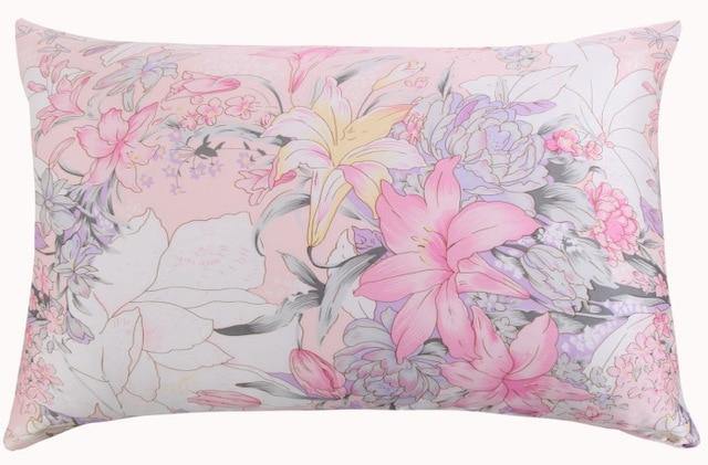 100% Nature Colorful Silk Colorful Pillowcases - MaviGadget