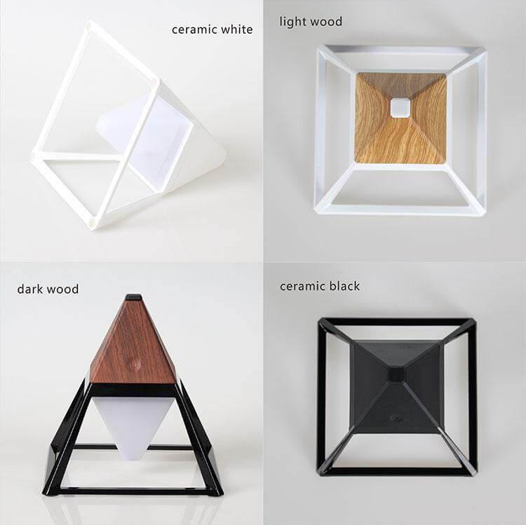 Pyramid Modern Touch Bedroom Lamp Decor - MaviGadget