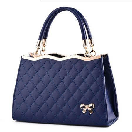 Korea Bow Leather Messenger Bags - MaviGadget