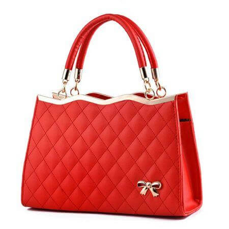 Korea Bow Leather Messenger Bags - MaviGadget