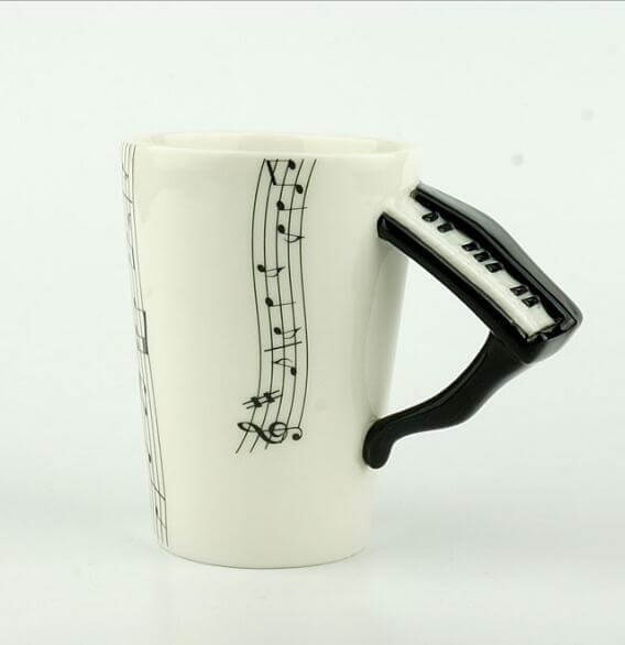 Guitar Style Ceramic Mug - MaviGadget