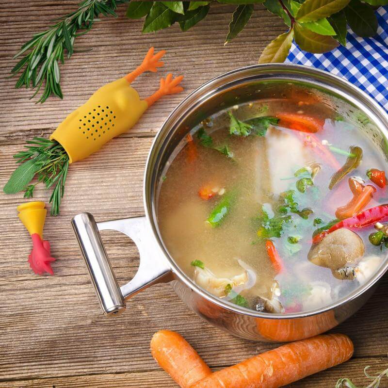 HAND CROCK COQ Chicken Herb Infuser - MaviGadget