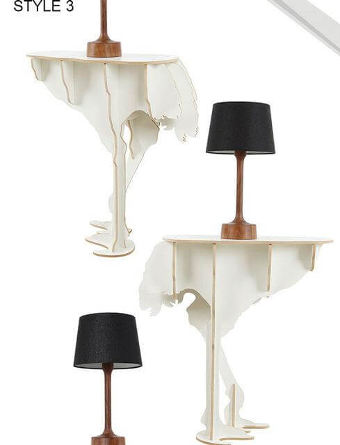 Creative Modern Life Style Assembly Wooden Table - MaviGadget