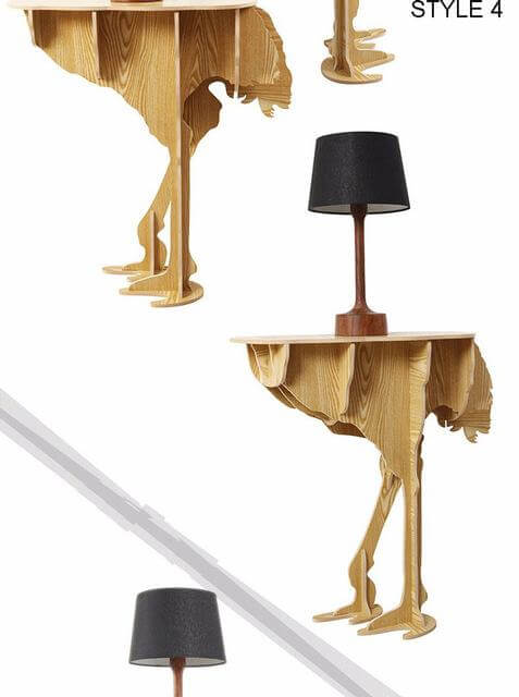 Creative Modern Life Style Assembly Wooden Table - MaviGadget