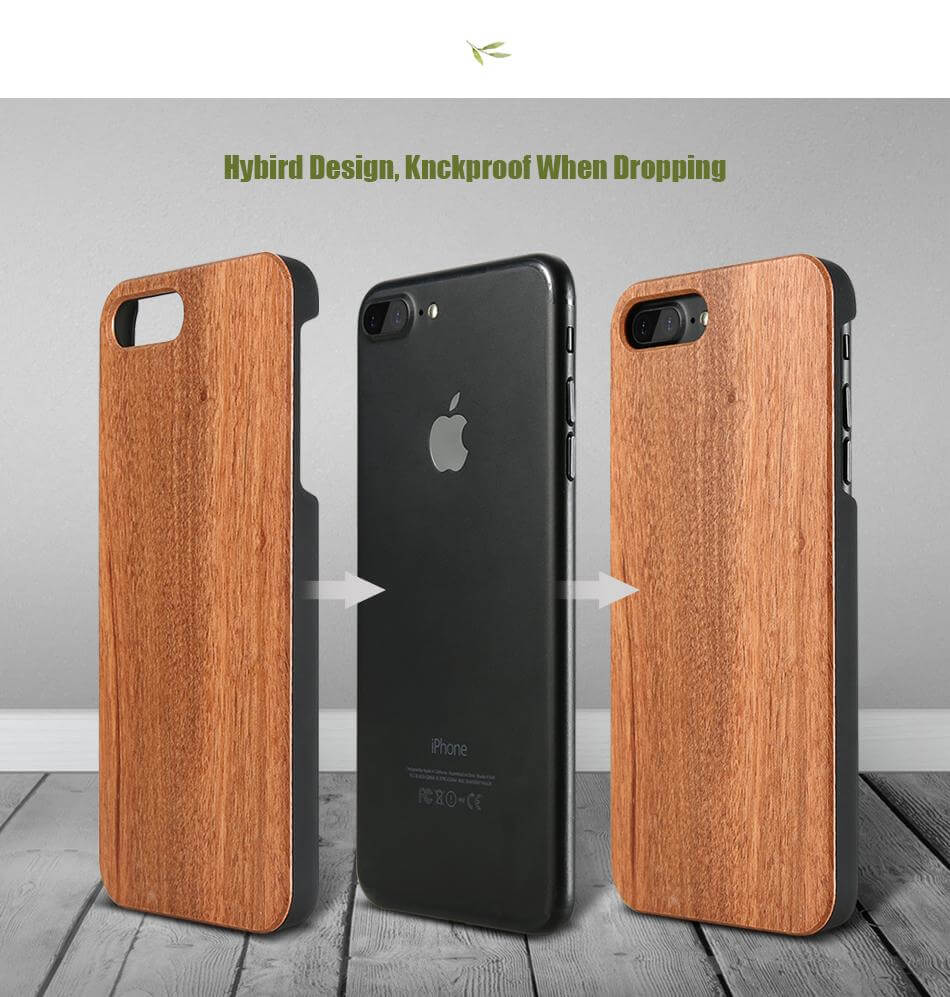 Wooden Case Genuine Real Natural Wood Back Cover For X and Other Models - MaviGadget