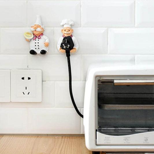 2pcs/lot Cute Self Adhesive Wall Plug Hanger - MaviGadget