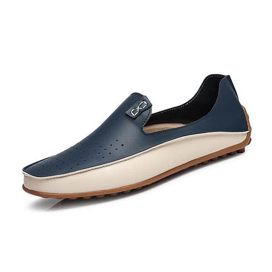 Men Driving Shoes Leather Loafers - MaviGadget