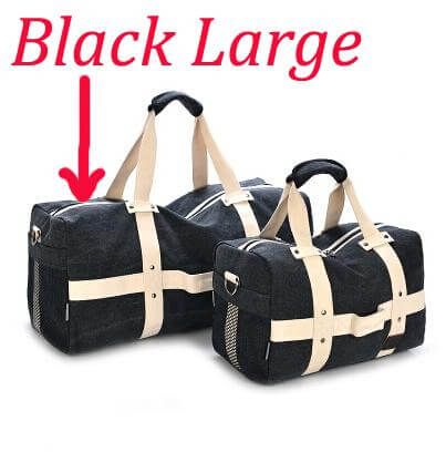 Travel Duffle Canvas Travel Handbags For Travellers - MaviGadget