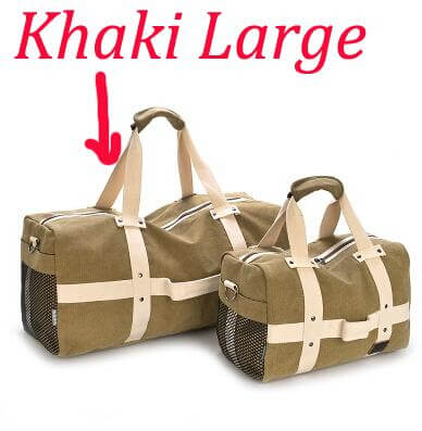 Travel Duffle Canvas Travel Handbags For Travellers - MaviGadget