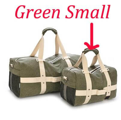 Travel Duffle Canvas Travel Handbags For Travellers - MaviGadget
