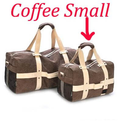 Travel Duffle Canvas Travel Handbags For Travellers - MaviGadget