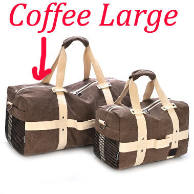 Travel Duffle Canvas Travel Handbags For Travellers - MaviGadget