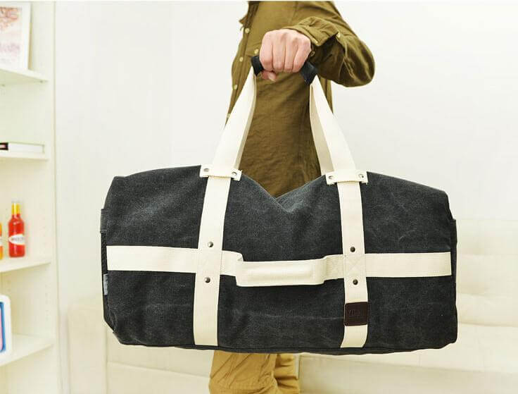 Travel Duffle Canvas Travel Handbags For Travellers - MaviGadget