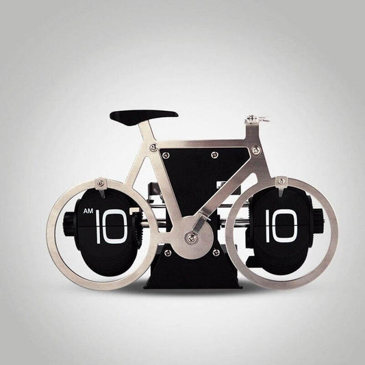 Stainless Steel Digital Automatic Creative Bike Clock - MaviGadget