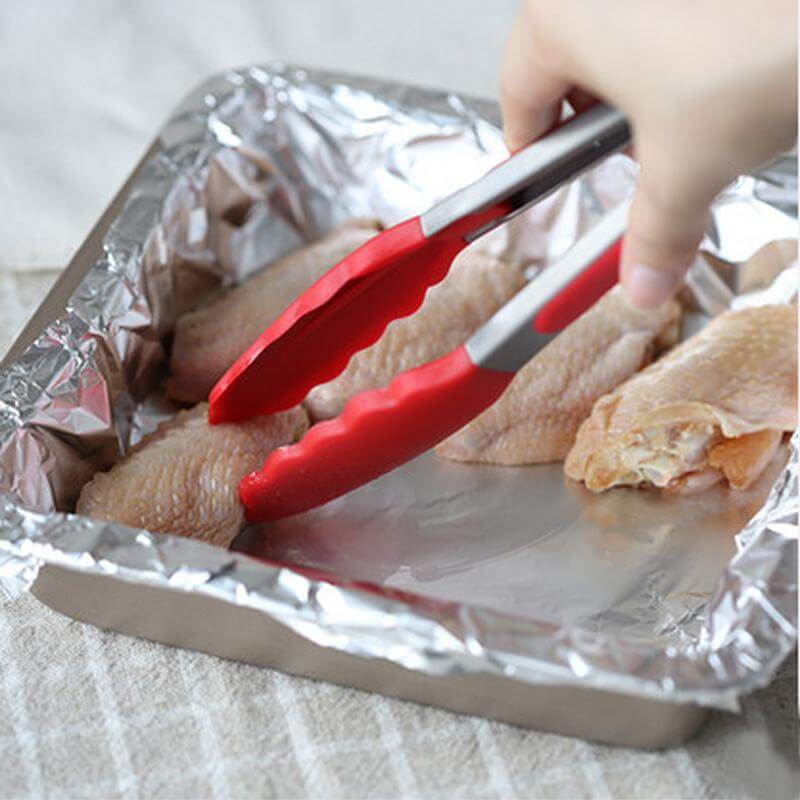 Silicone Mini Food Tong Cooking Clip - MaviGadget