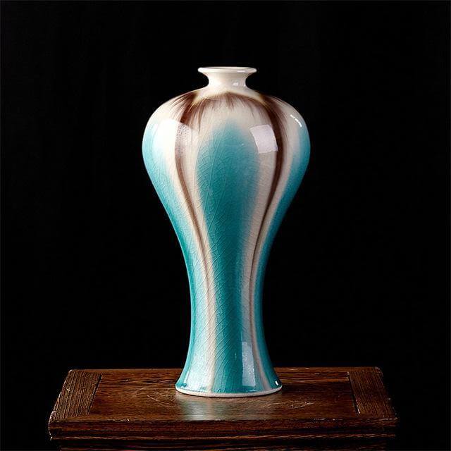 Classical Ancient Jingdezhen Ice Crack Ceramic Glaze Vase - MaviGadget