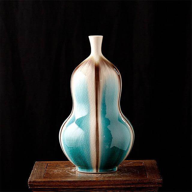 Classical Ancient Jingdezhen Ice Crack Ceramic Glaze Vase - MaviGadget