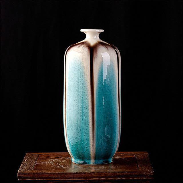 Classical Ancient Jingdezhen Ice Crack Ceramic Glaze Vase - MaviGadget