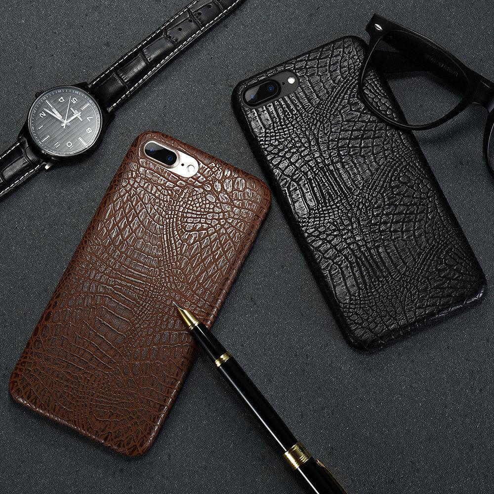 Luxury Crocodile Business style Leather Iphone Cases - MaviGadget