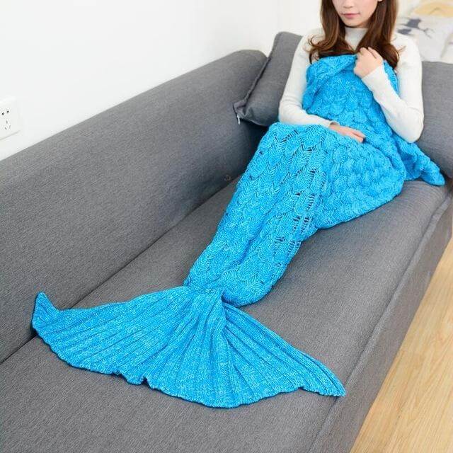 Handmade Mermaid Sleeping Blanket - MaviGadget