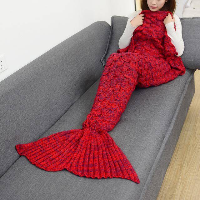 Handmade Mermaid Sleeping Blanket - MaviGadget