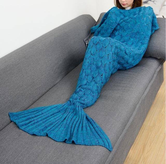 Handmade Mermaid Sleeping Blanket - MaviGadget