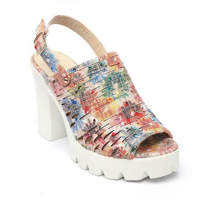 European Style High Heels Sandals - MaviGadget