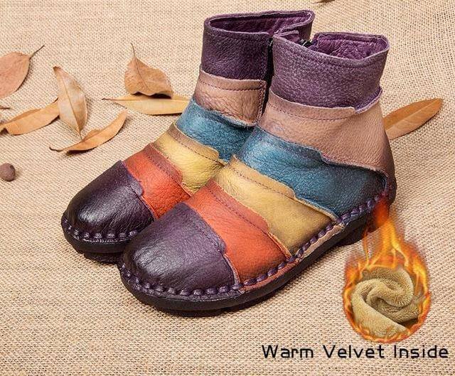 Retro Handmade Women Boots - MaviGadget