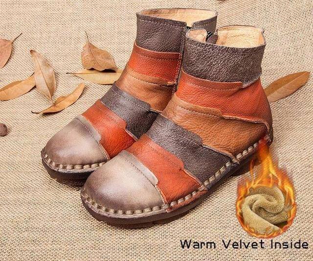 Retro Handmade Women Boots - MaviGadget