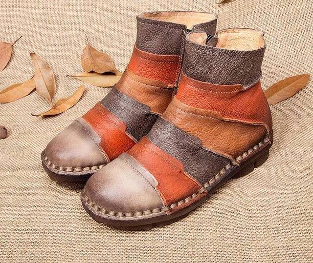 Retro Handmade Women Boots - MaviGadget