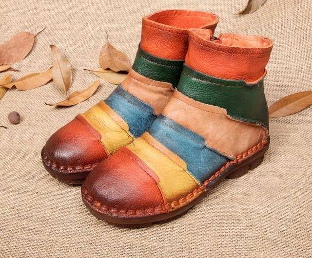Retro Handmade Women Boots - MaviGadget