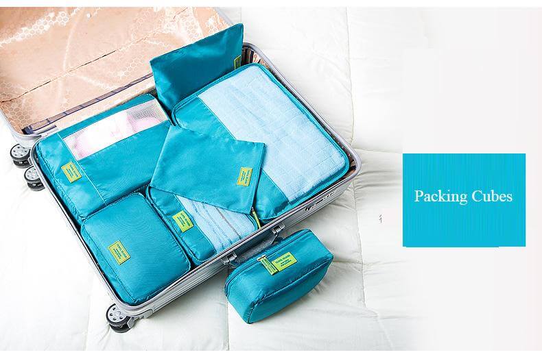 7pcs/Set Packing Waterproof Cubes - MaviGadget