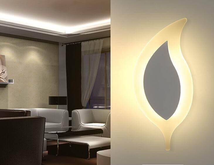 Modern Leaf Wall Lamp Home Decoration - MaviGadget