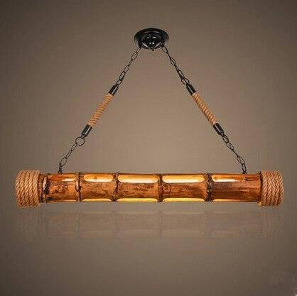 Luxury Modern  Bamboo Nordic Style Led Light Lamps - MaviGadget