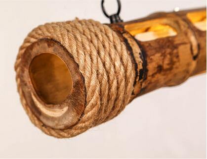 Luxury Modern  Bamboo Nordic Style Led Light Lamps - MaviGadget