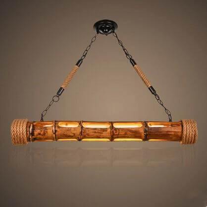 Luxury Modern  Bamboo Nordic Style Led Light Lamps - MaviGadget