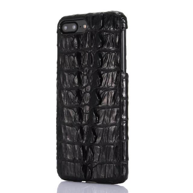 Luxury 3D Crocodile Skin Leather Case for iPhone Models - MaviGadget