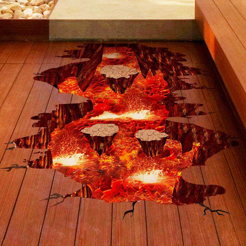 Magma 3D Wall Sticker Home Decor - MaviGadget