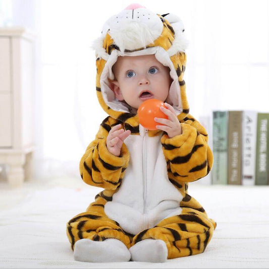 Tiger Cartoon Jumpsuit for babies - MaviGadget