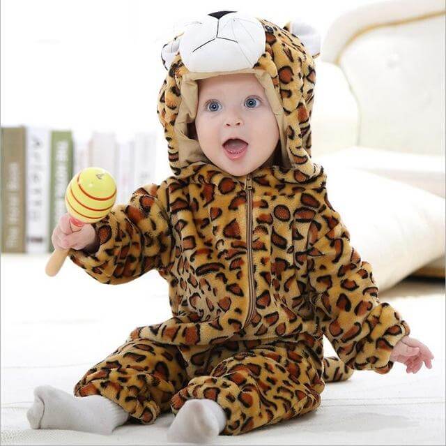 Tiger Cartoon Jumpsuit for babies - MaviGadget