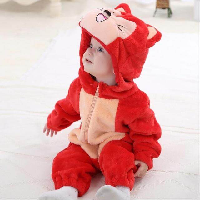 Tiger Cartoon Jumpsuit for babies - MaviGadget