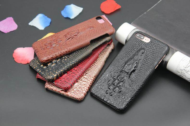 3D Crocodile Retro Hard Shell Cover Case for Iphone Models - MaviGadget