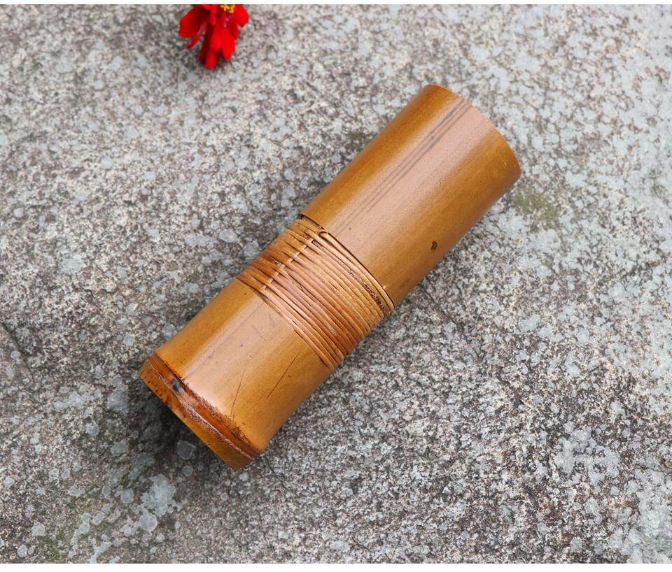 Japanese Handmade Bamboo Flower Vase - MaviGadget