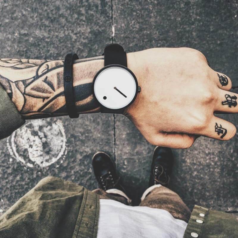Creative Casual Artsy Simple Japanese Style Clock - MaviGadget