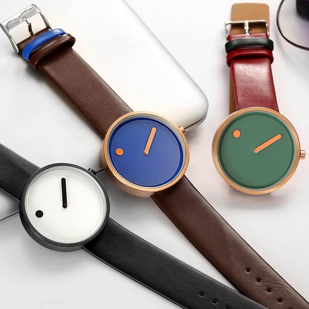Creative Casual Artsy Simple Japanese Style Clock - MaviGadget