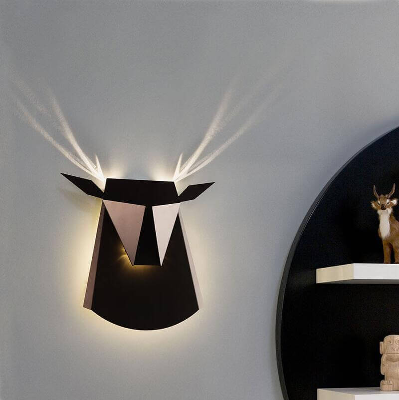 Modern Creative Led Deer Shaped Wall Lamps - MaviGadget