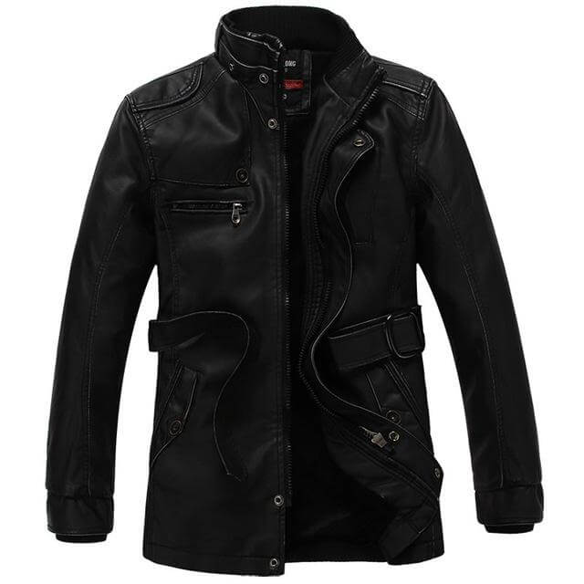 Winter Stylish Leather Jacket - MaviGadget