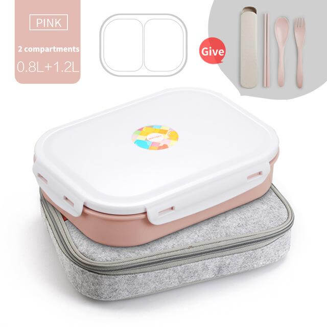 Stainless Steel Japanese Lunch Boxs With Containers - MaviGadget