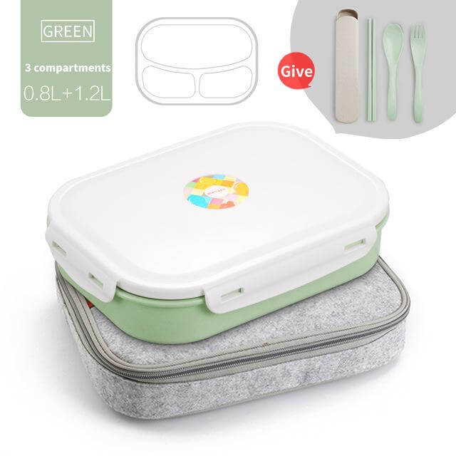 Stainless Steel Japanese Lunch Boxs With Containers - MaviGadget