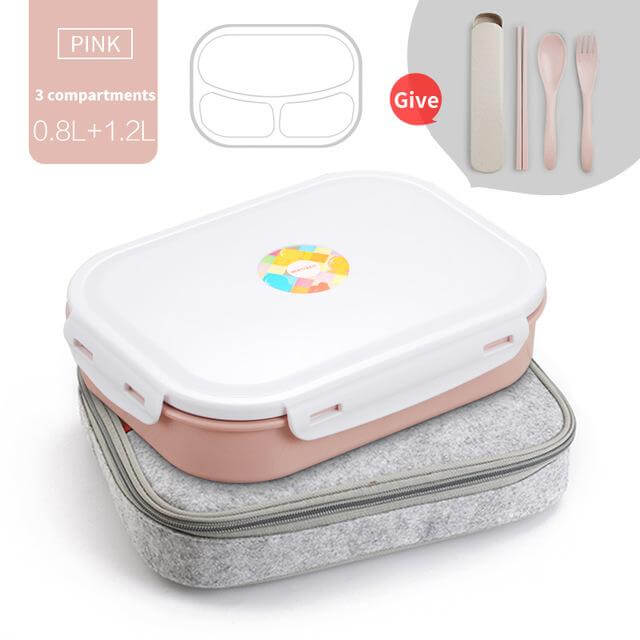 Stainless Steel Japanese Lunch Boxs With Containers - MaviGadget